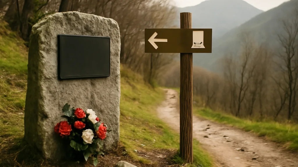 Passeggiata semplice nel territorio di Sarego tra paese e prime strade verdi, luce autunnale, bivio chiaro con una variante corta facilmente riconoscibile, nessun testo o segnaletica inventata.