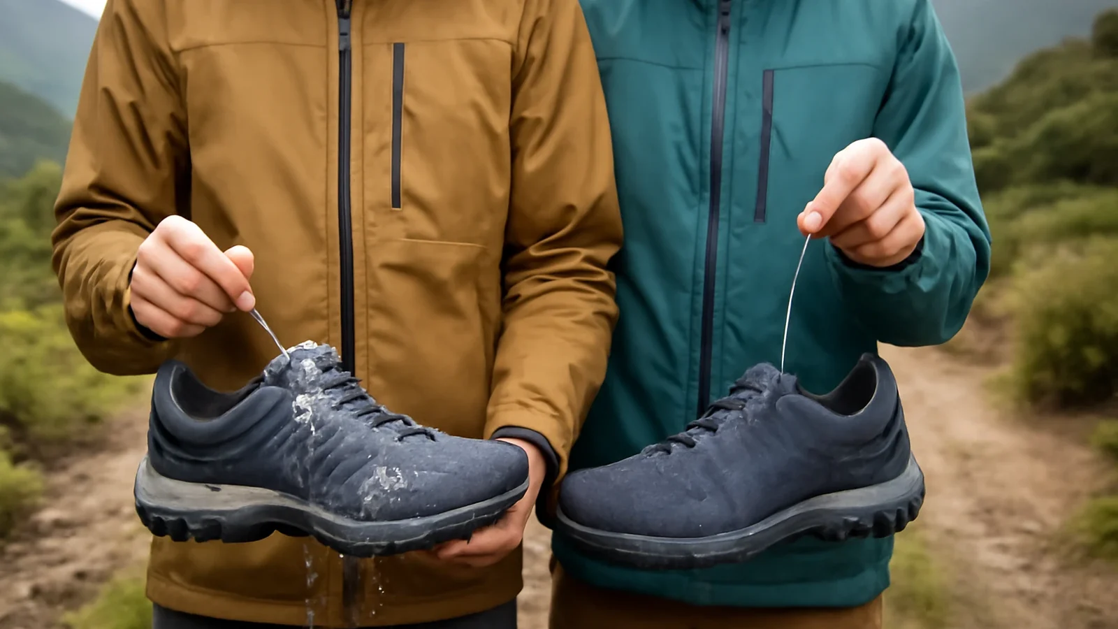 Scarpe impermeabili o calze di ricambio a ottobre: come decidere in base al percorso e al tempo disponibile