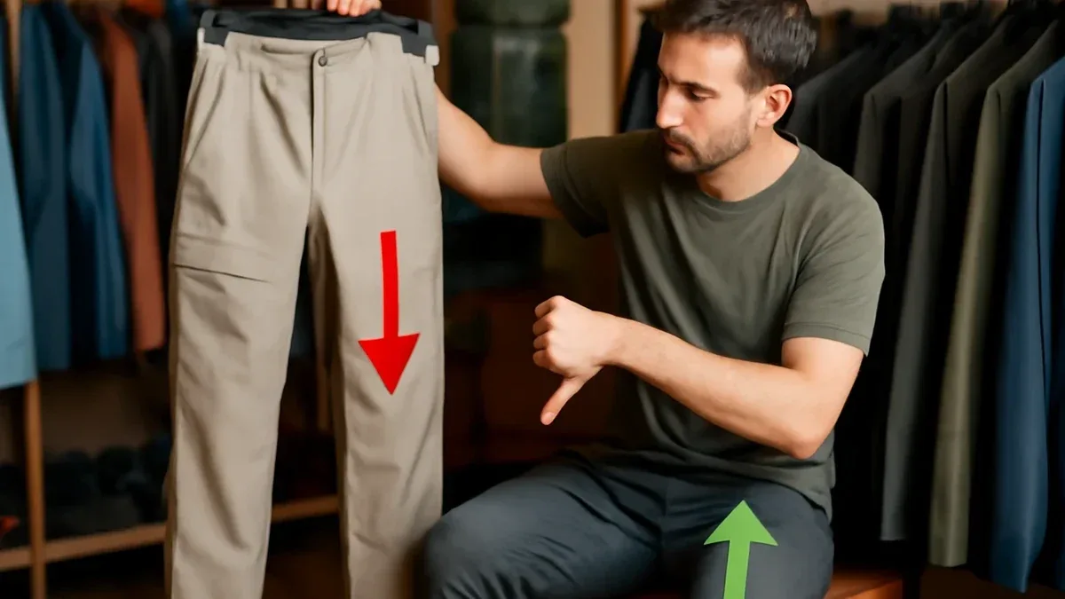 Pantaloni da camminata: come valutare vestibilità e libertà di movimento