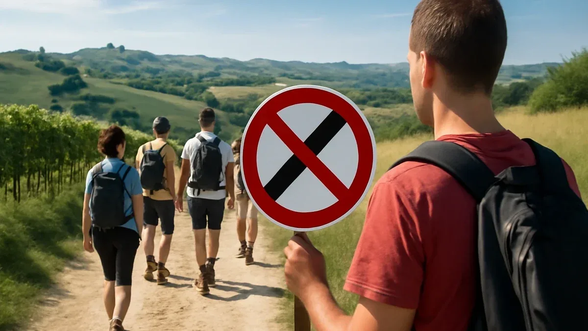 Nordic Walking in gruppo: quale distanza tenere tra i bastoncini dei partecipanti