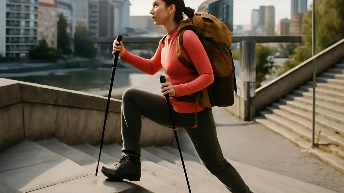 Nordic Walking in salita: come accorciare il passo senza perdere ritmo